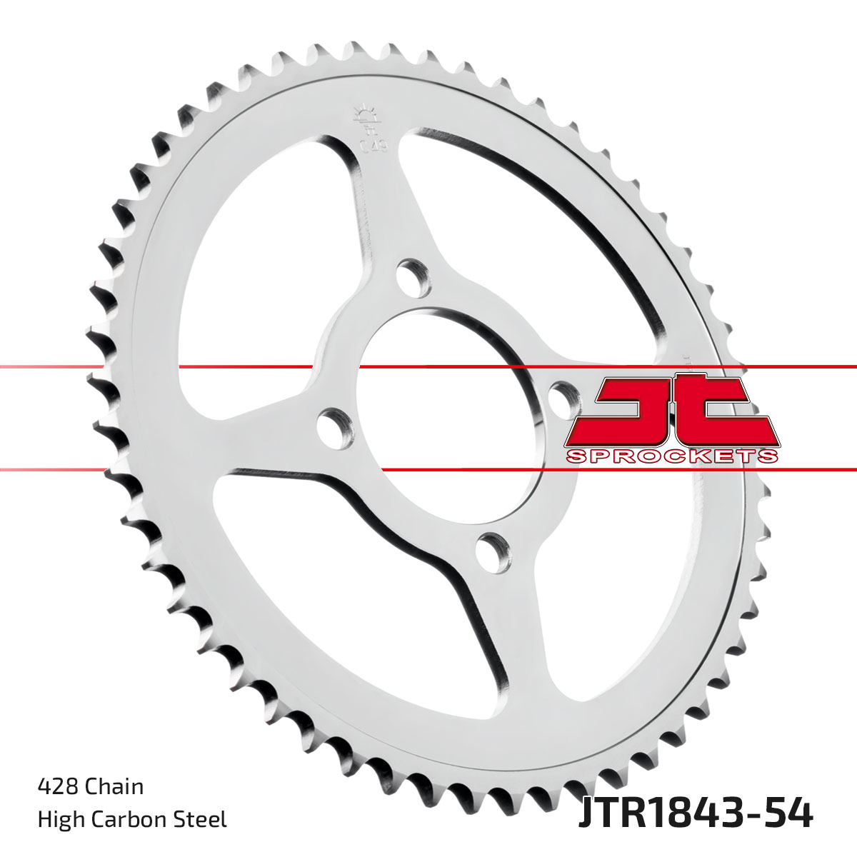 REAR SPROCKET JTR1843.54 JT image 1