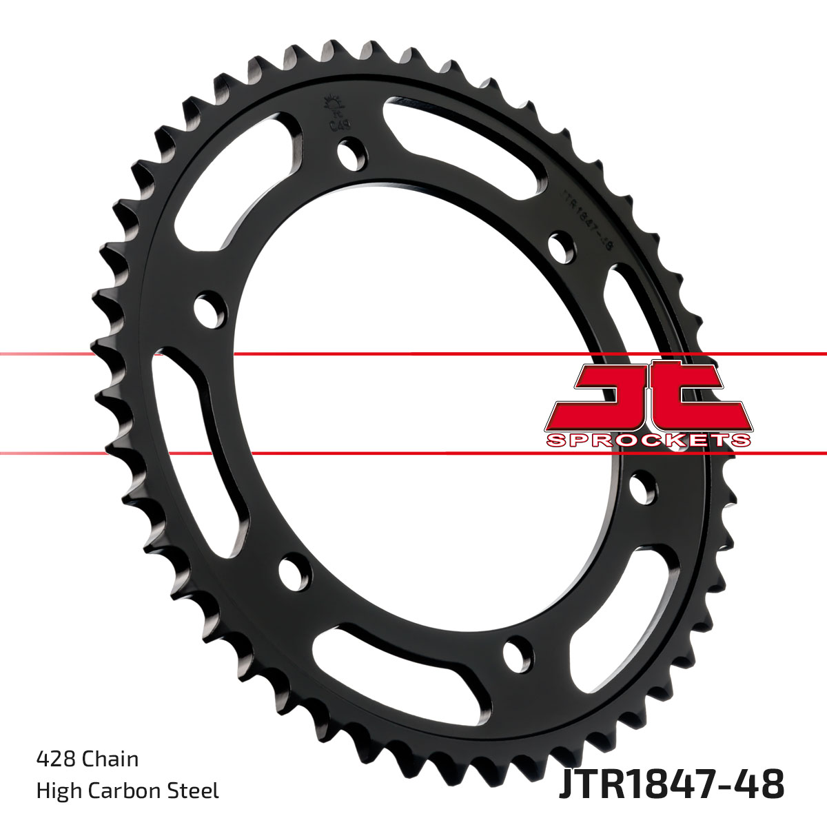 REAR SPROCKET JTR1847.48 JT image 1