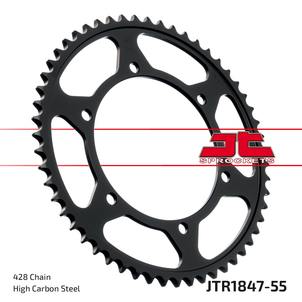 REAR SPROCKET JTR1847.55 JT image 1