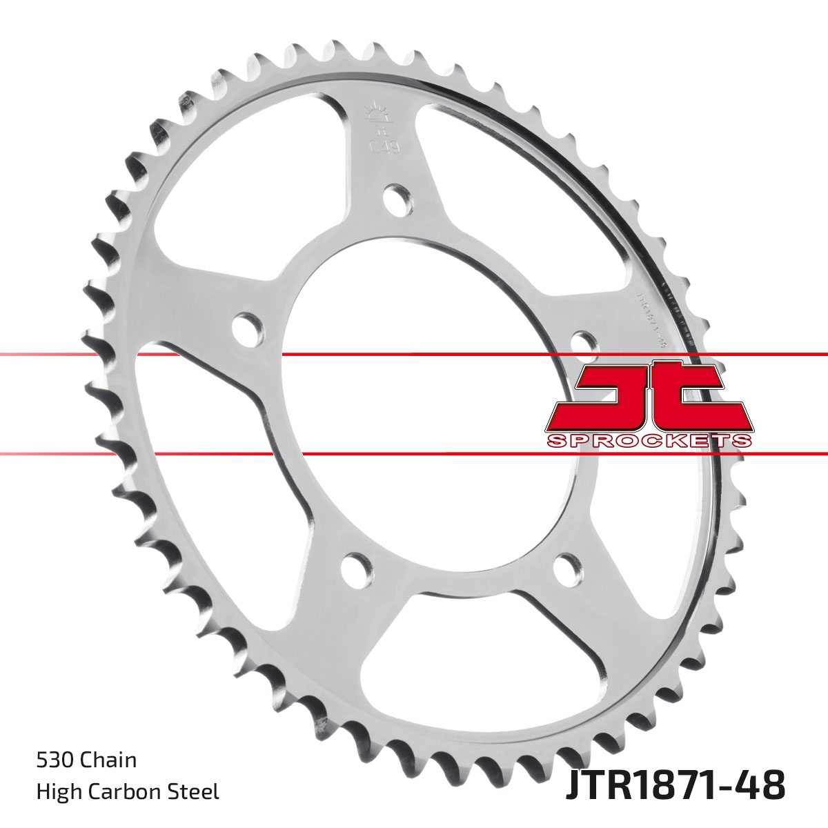 REAR SPROCKET JTR1871.48 JT, 530 Chain Conversion image 1