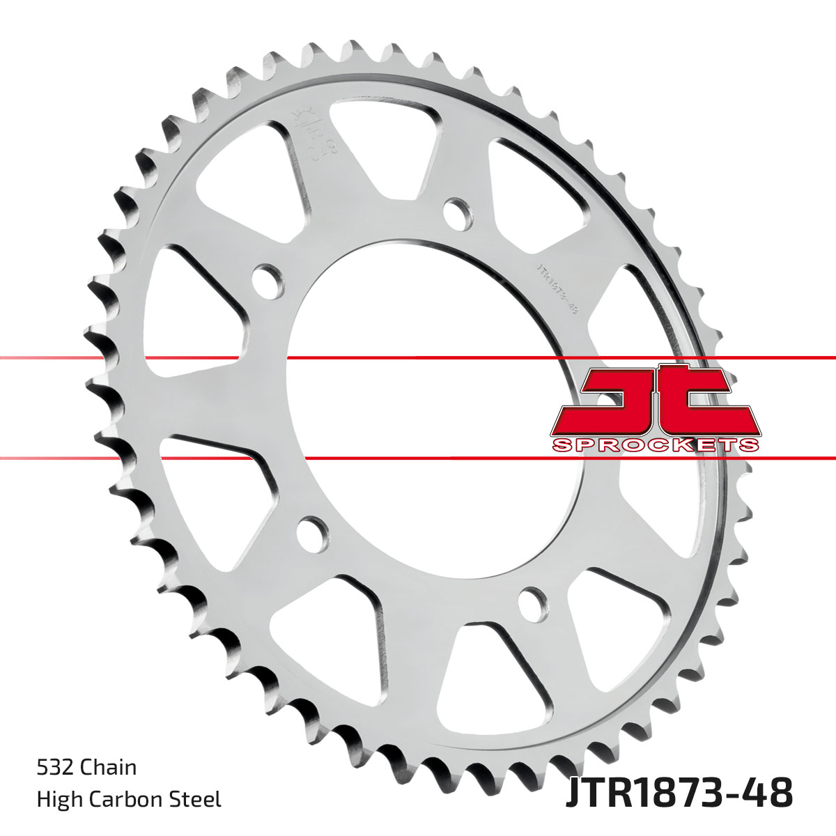 REAR SPROCKET JTR1873.48 JT image 1