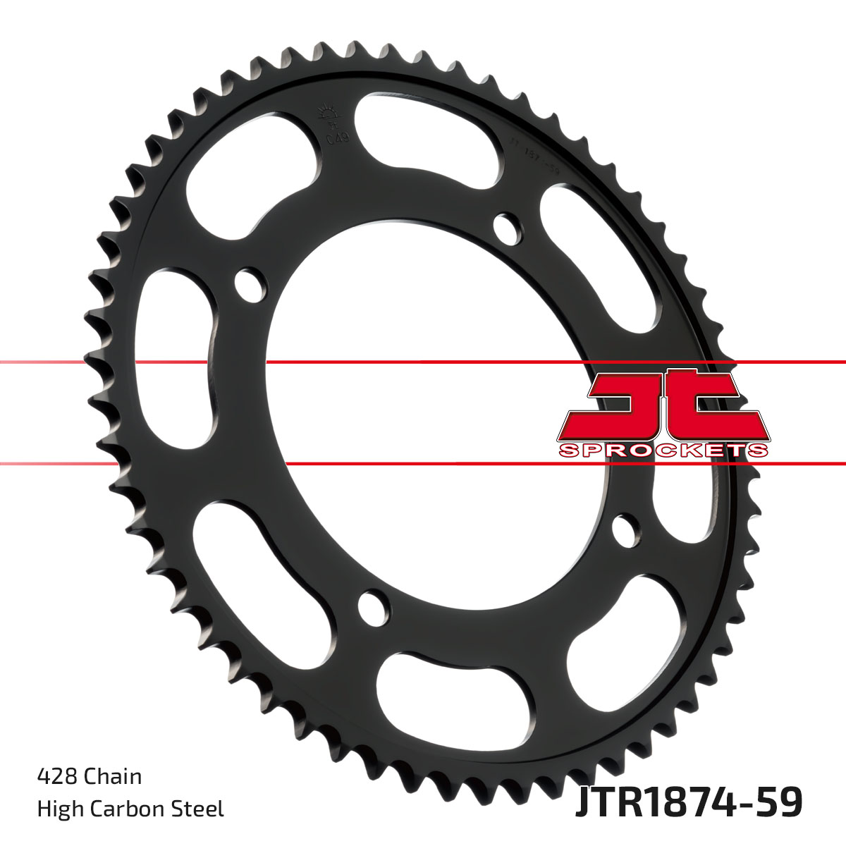 REAR SPROCKET JTR1874.59 JT image 1