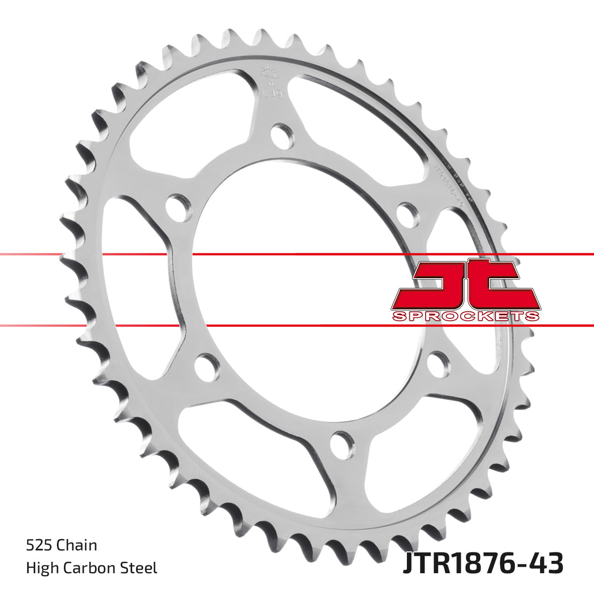 REAR SPROCKET JTR1876.43 JT image 1