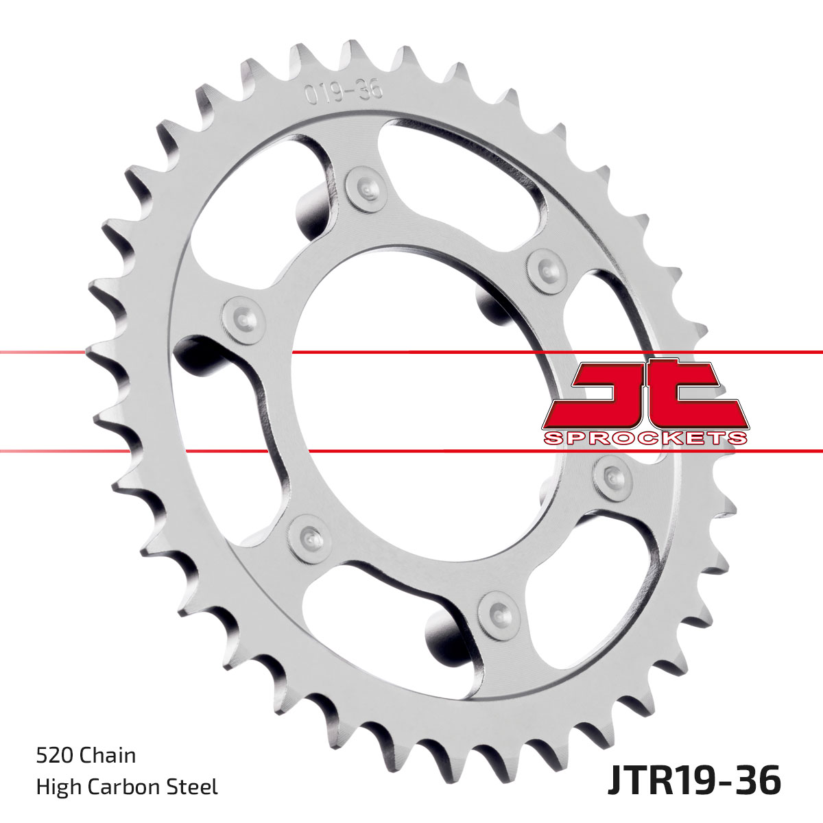 REAR SPROCKET JTR19.36 JT 520 image 1