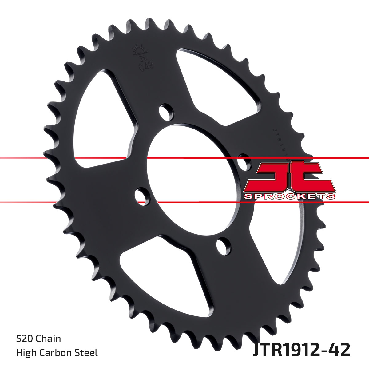 REAR SPROCKET JTR1912.42 JT image 1