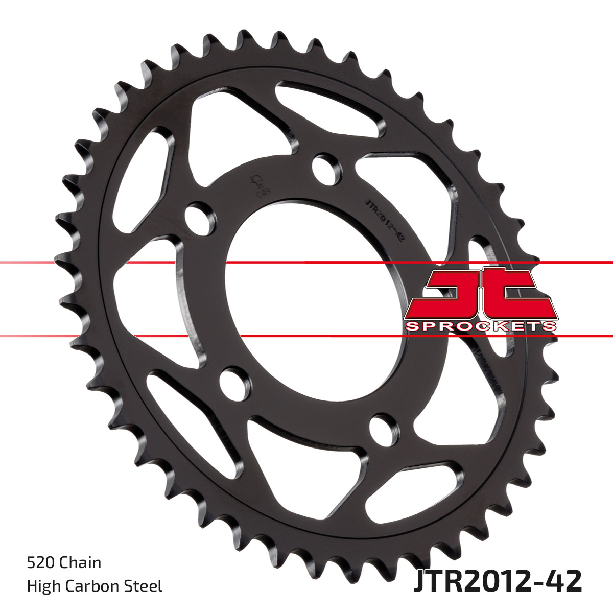 REAR SPROCKET JTR2012.42 JT image 1