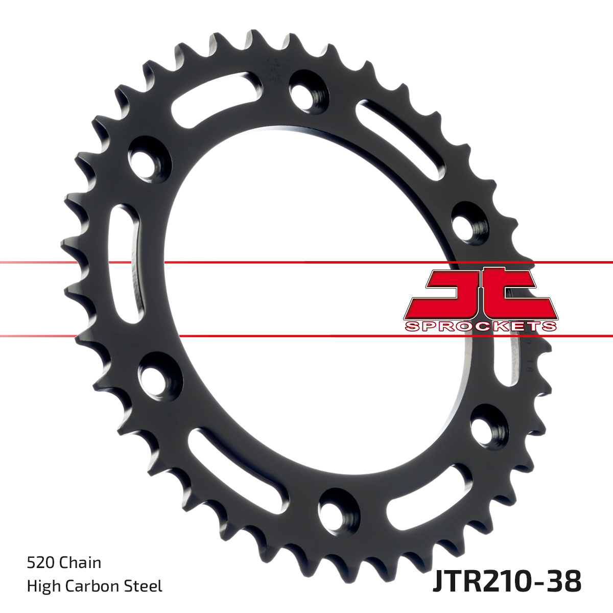 REAR SPROCKET STEEL JTR210.38 image 1