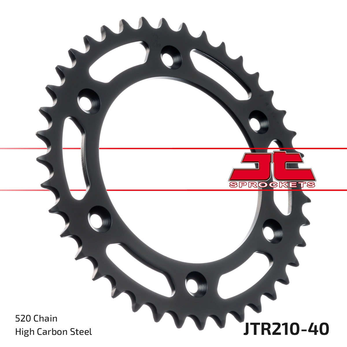 REAR SPROCKET STEEL JTR210.40 image 1