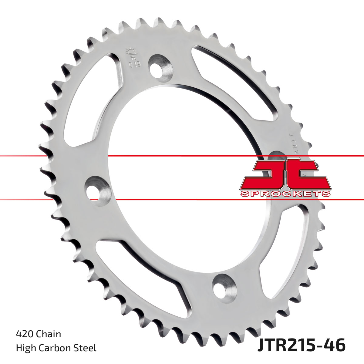 REAR SPROCKET STEEL JTR215.46 SR215-46 image 1