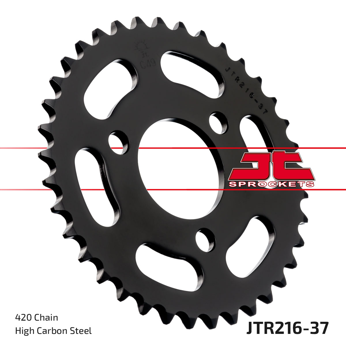 REAR SPROCKET JTR216.37 420 image 1