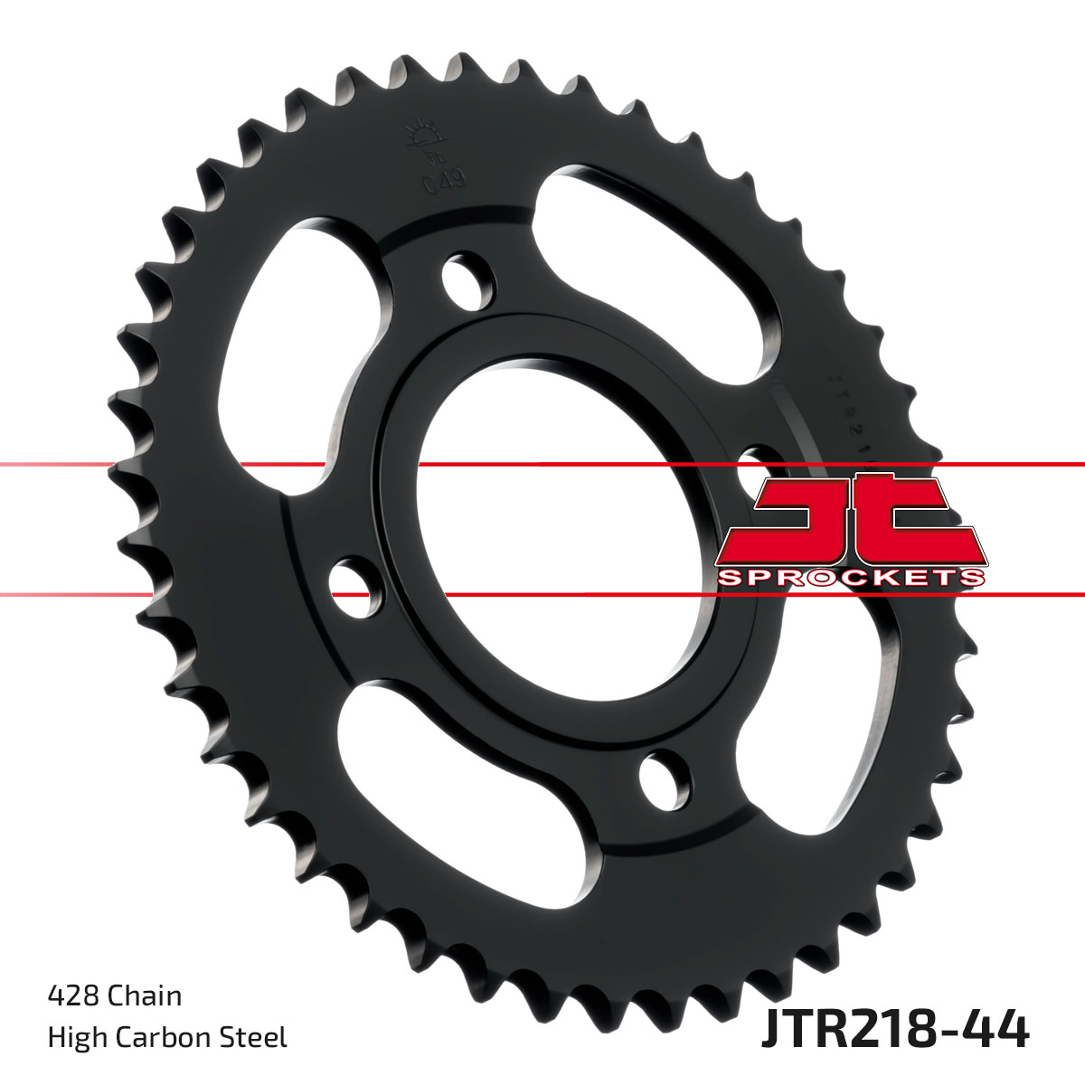 REAR SPROCKET JTR218.44 428 image 1