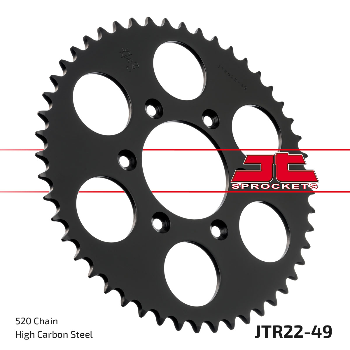 REAR SPROCKET JTR22.49 JT 520 image 1