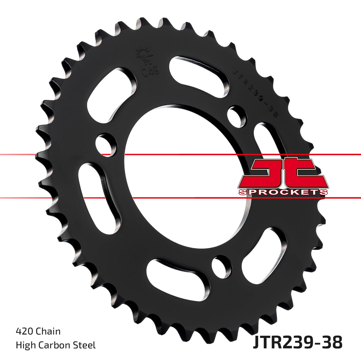 REAR SPROCKET JTR239.38 420 image 1