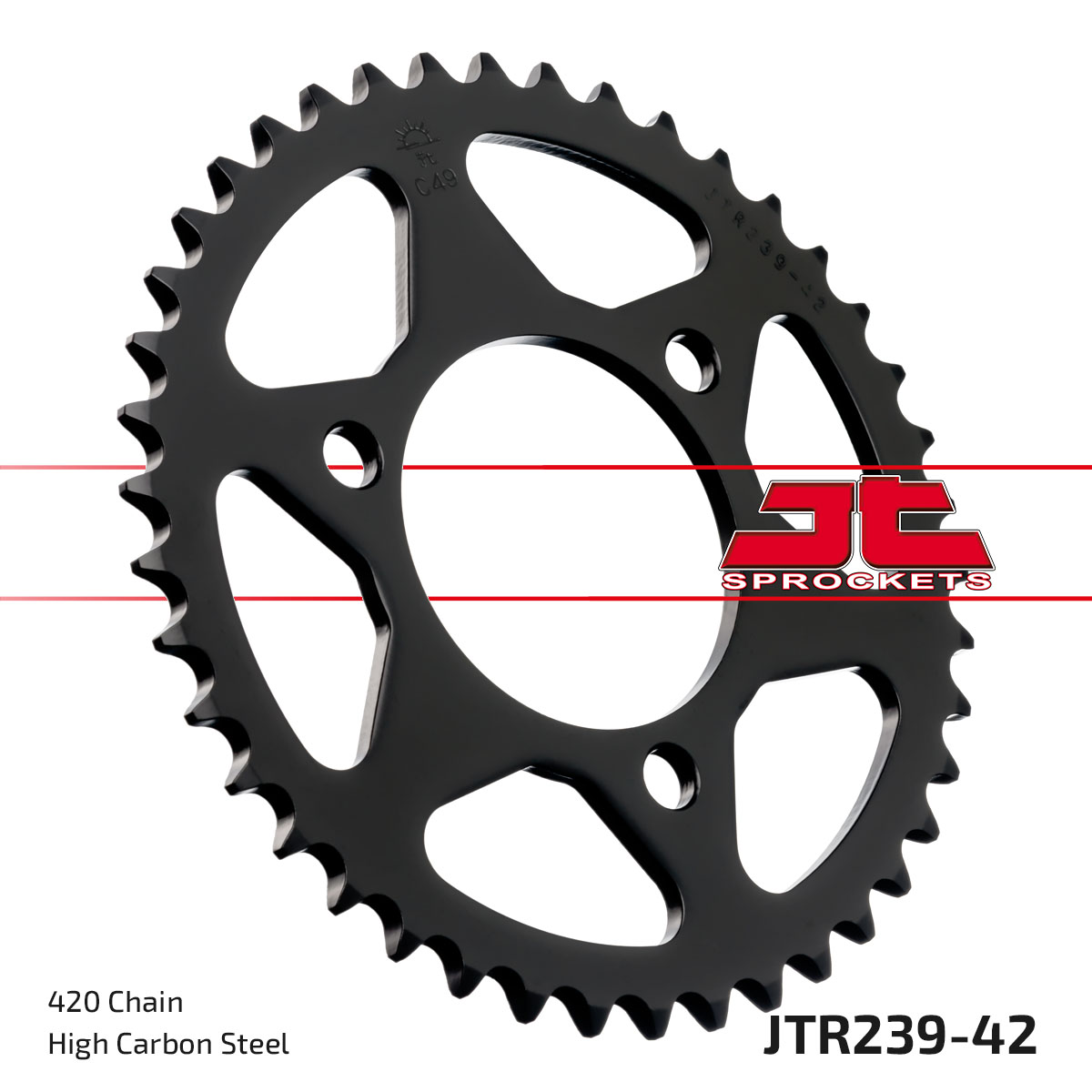 REAR SPROCKET JTR239.42 420 image 1