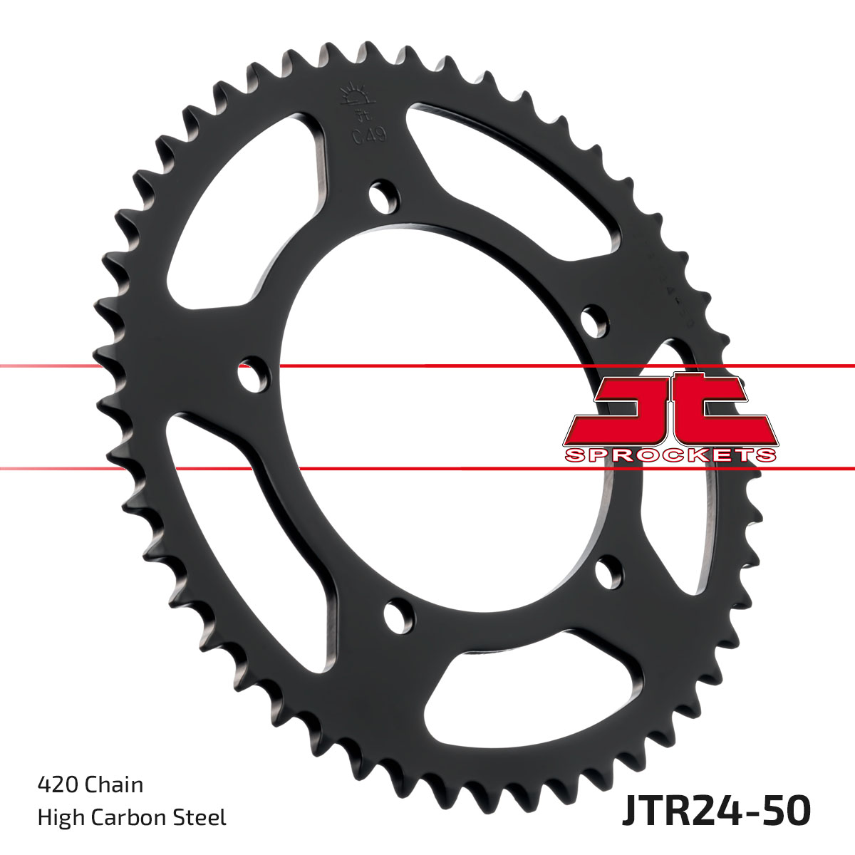 REAR SPROCKET JTR24.50 JT 420 image 1