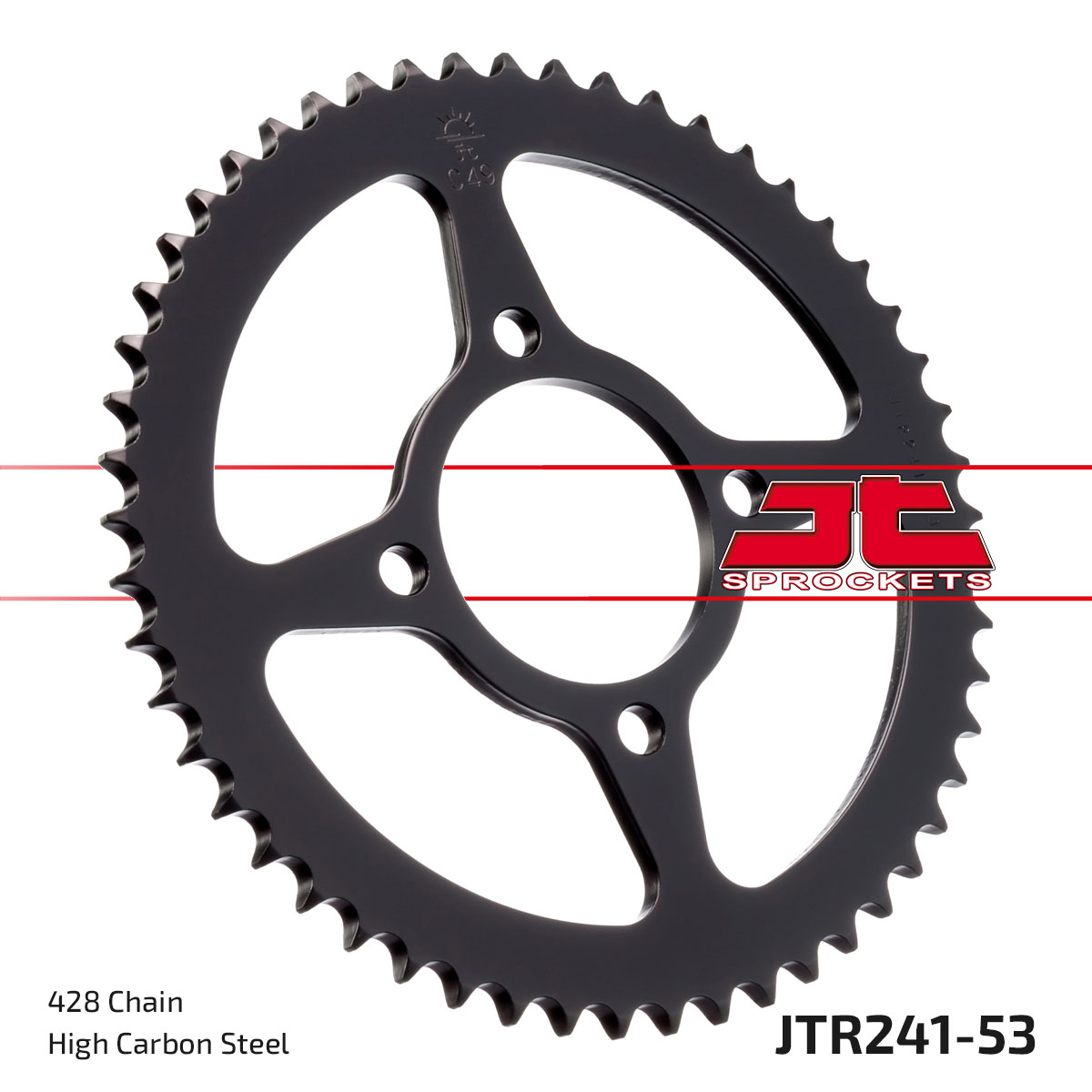 REAR SPROCKET JTR241.53 428 image 1