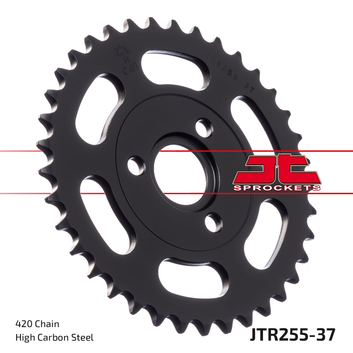 REAR SPROCKET JTR255.37 JT 420 image 1