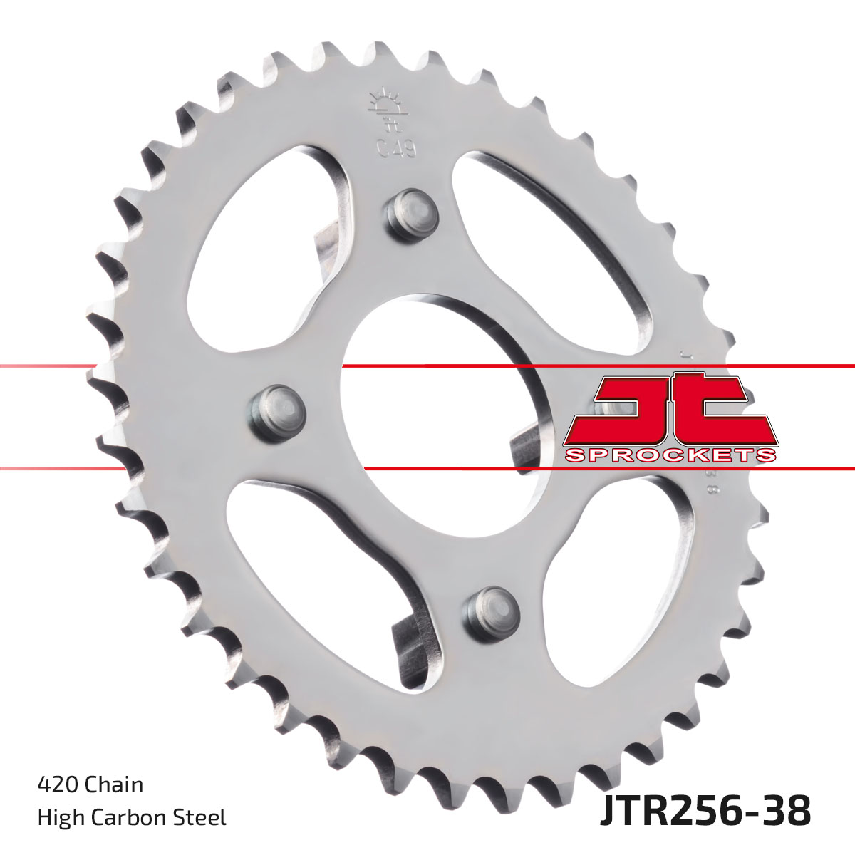 REAR SPROCKET JTR256.38 JT 420 image 1