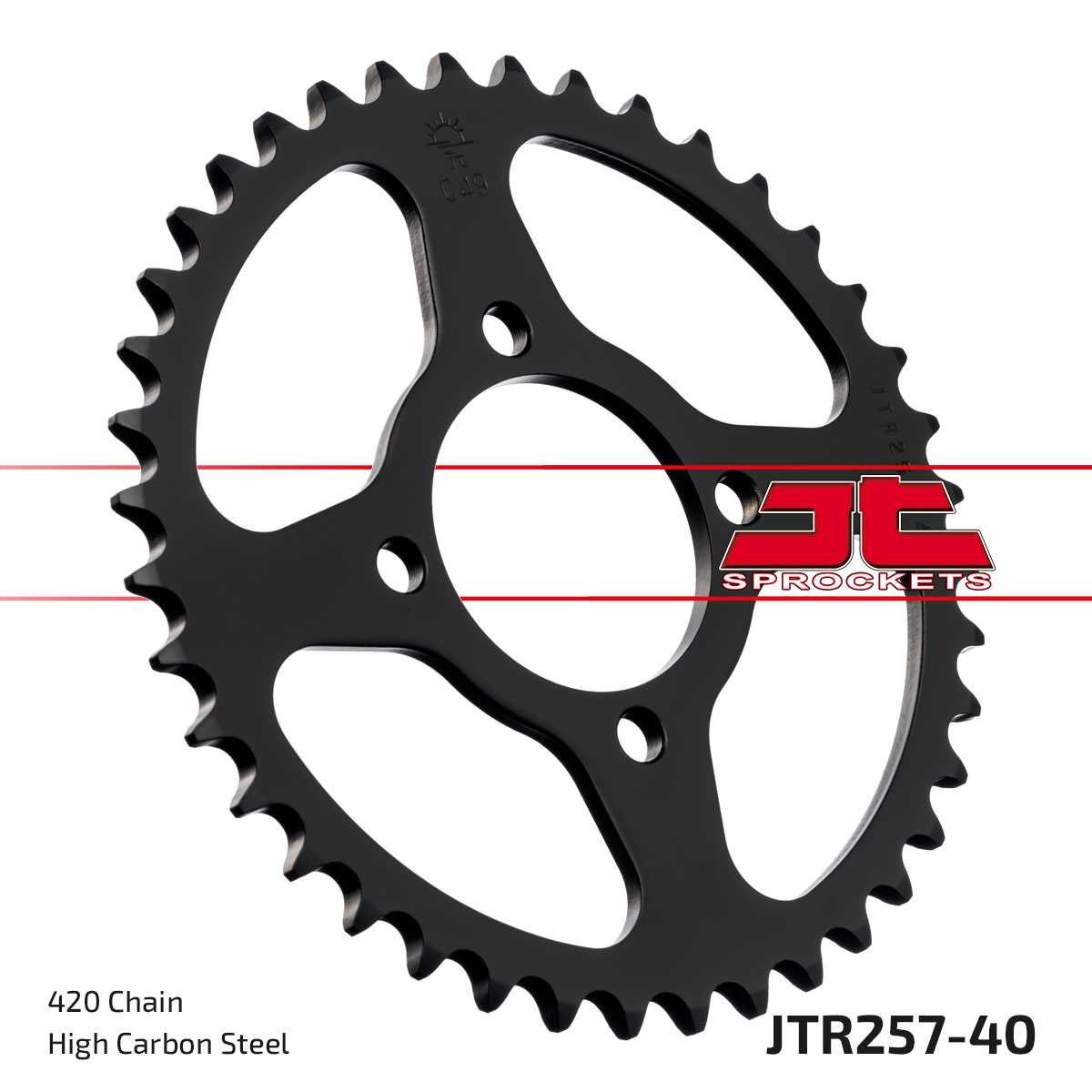 REAR SPROCKET JTR257.40 JT 420 image 1