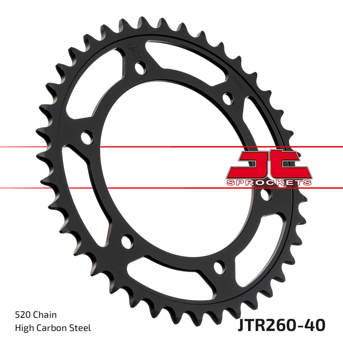 REAR SPROCKET JTR260.40 JT 520 image 1
