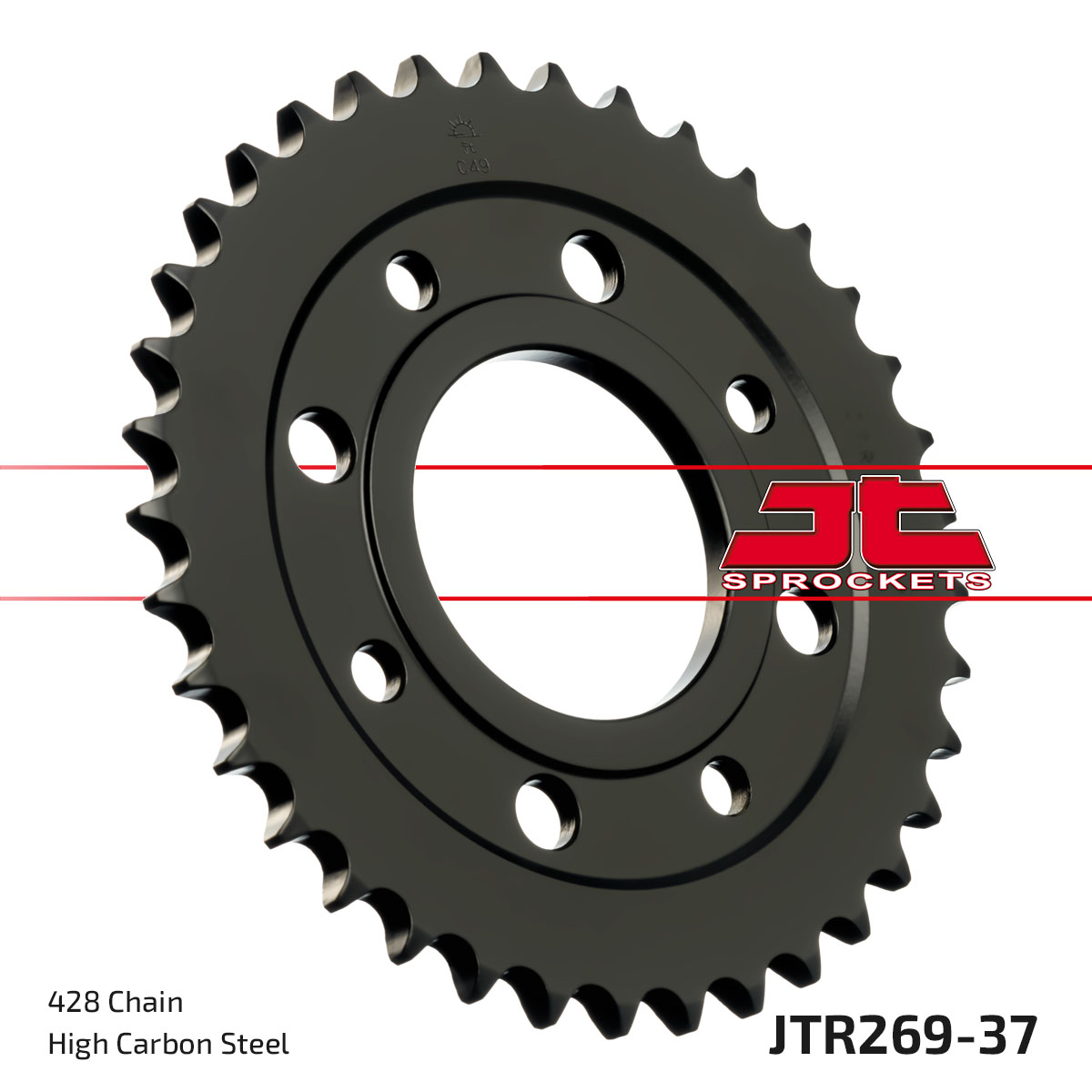 REAR SPROCKET JTR269.37 JT 428 image 1