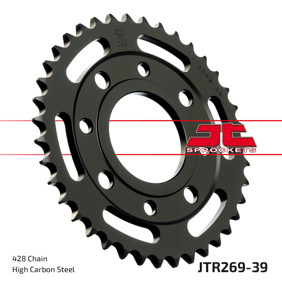 REAR SPROCKET JTR269.39 JT 428 image 1