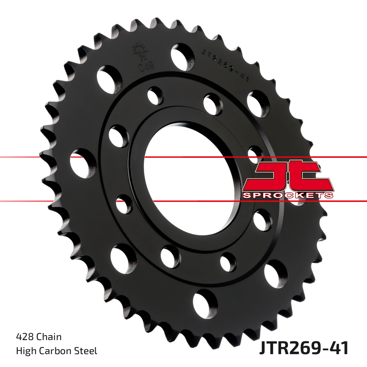 REAR SPROCKET JTR269.41 JT 428 image 1
