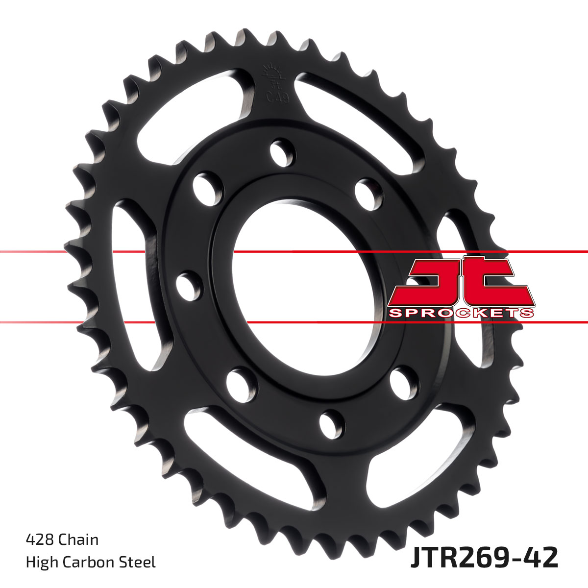 REAR SPROCKET JTR269.42 JT 428 image 1