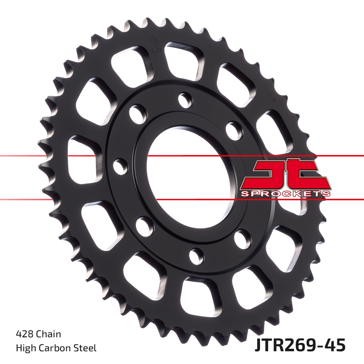 REAR SPROCKET JTR269.45 JT 428 image 1