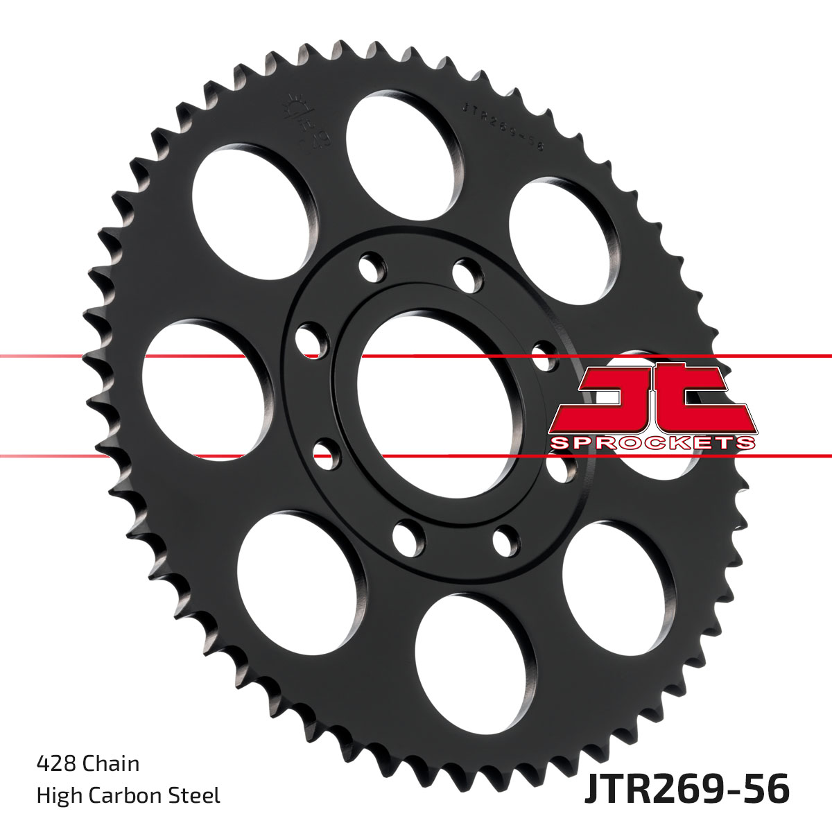 REAR SPROCKET JTR269.56 JT 428 image 1