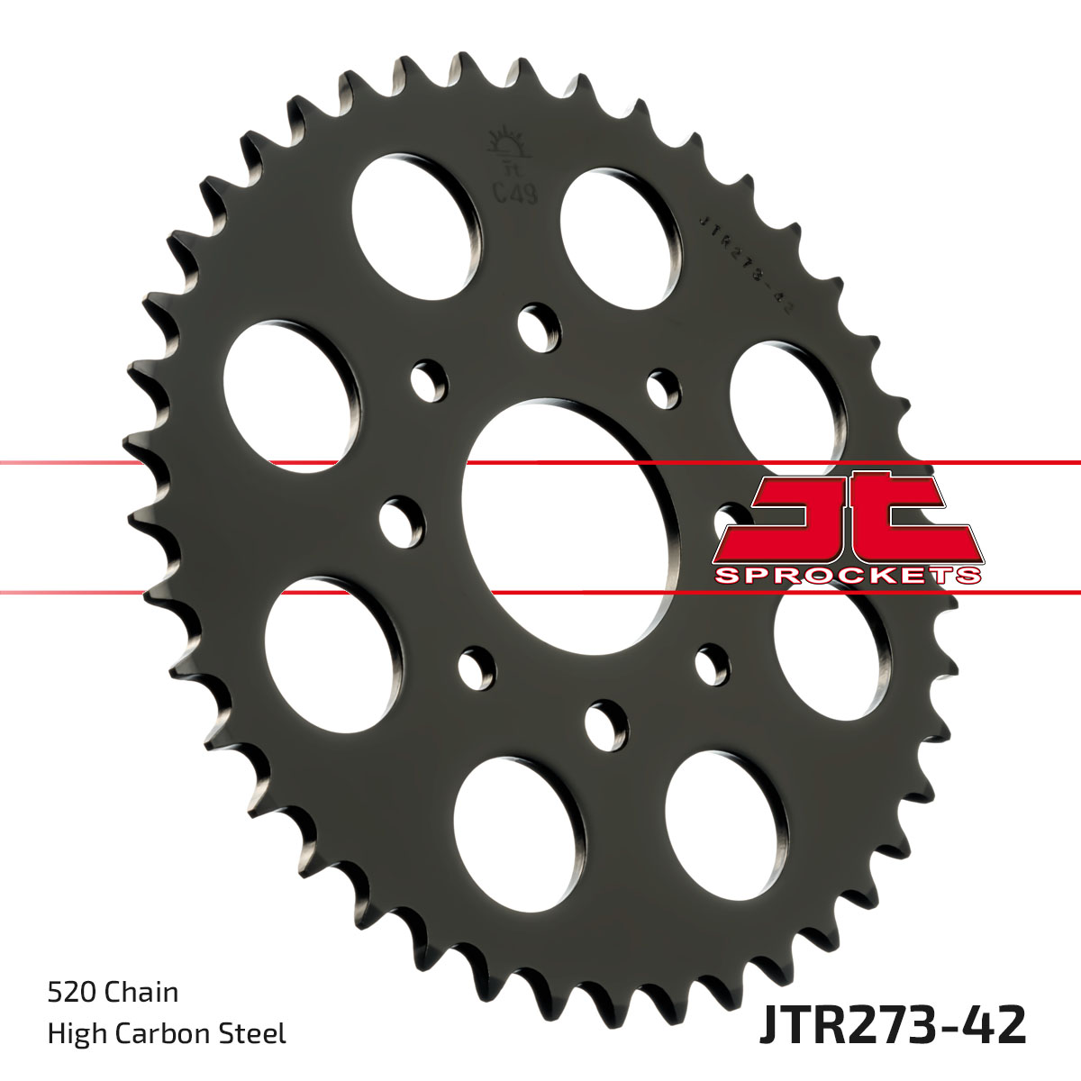 REAR SPROCKET JTR273.42 JT 520 image 1