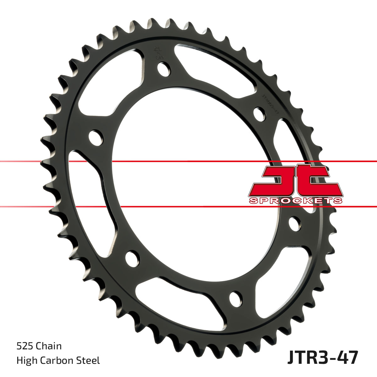REAR SPROCKET JTR3.47 JT 525 image 1