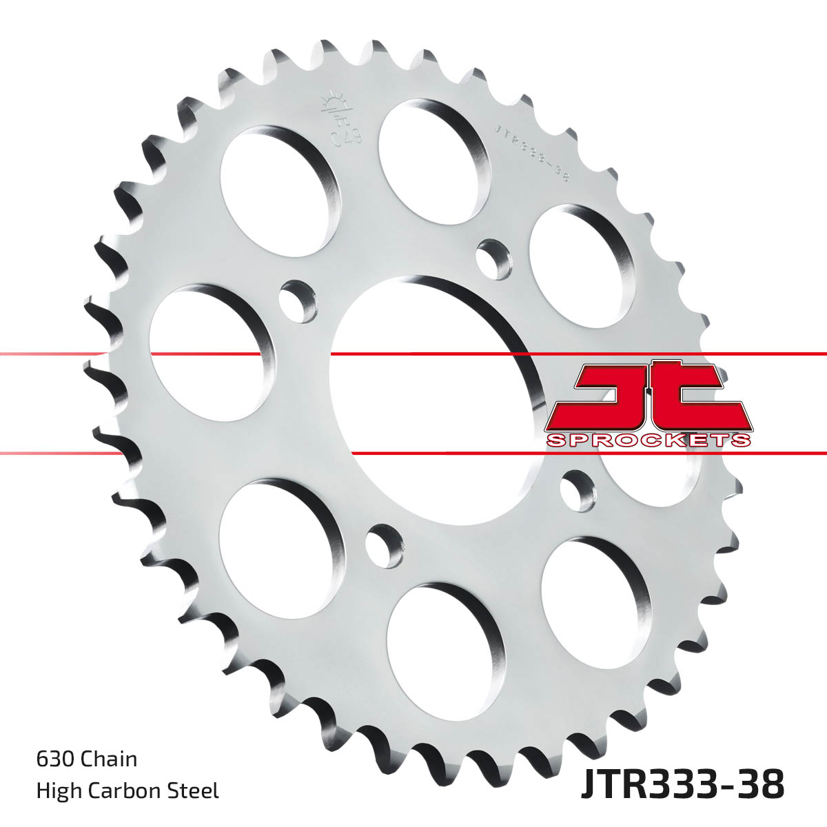 REAR SPROCKET JTR333.38 STEEL image 1