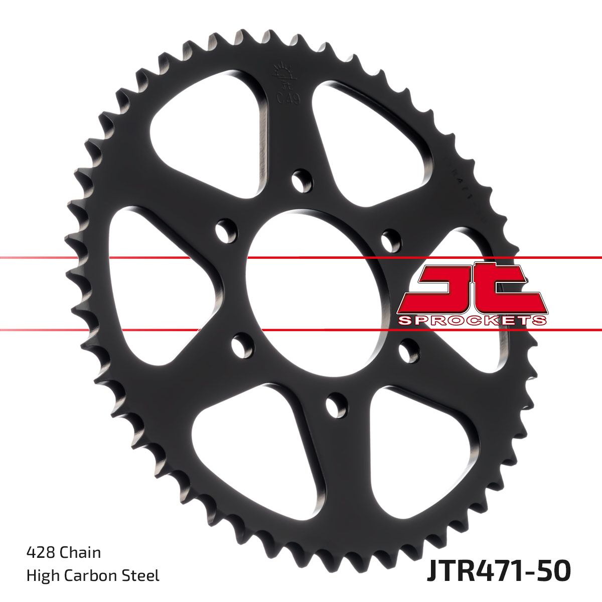 REAR SPROCKET JTR471.50 STEEL image 1