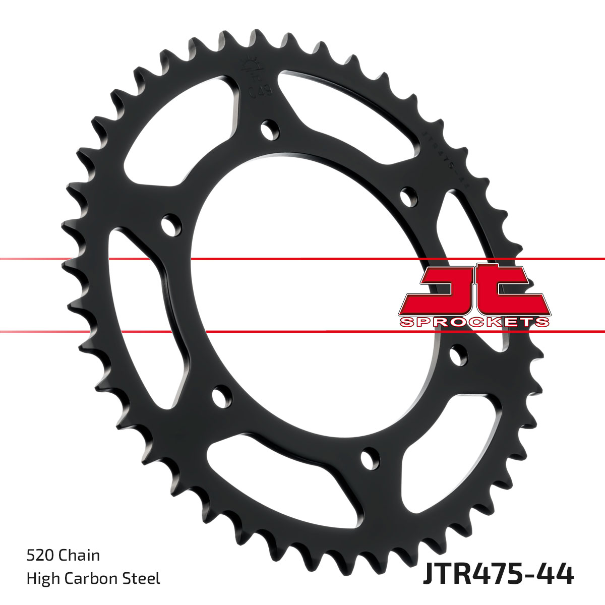REAR SPROCKET JTR475.44 JT 520 image 1