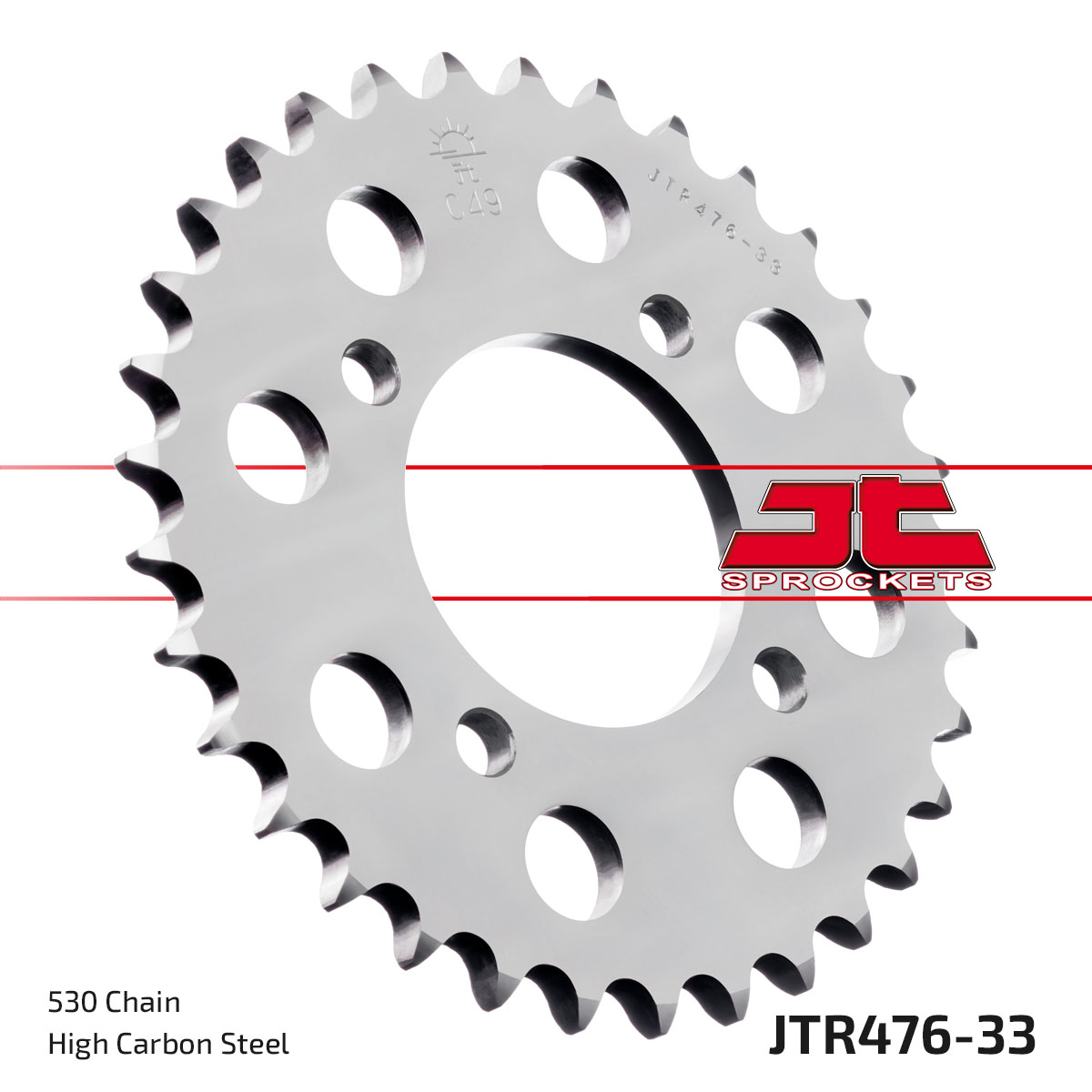REAR SPROCKET JTR476.33 JT image 1