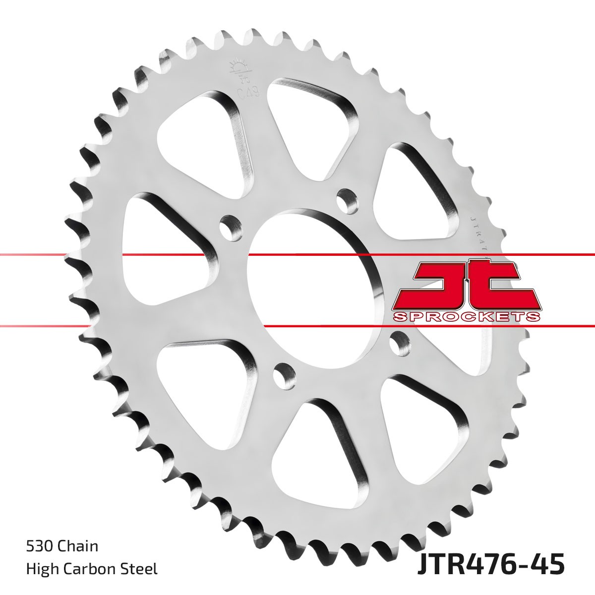 REAR SPROCKET JTR476.45 JT image 1
