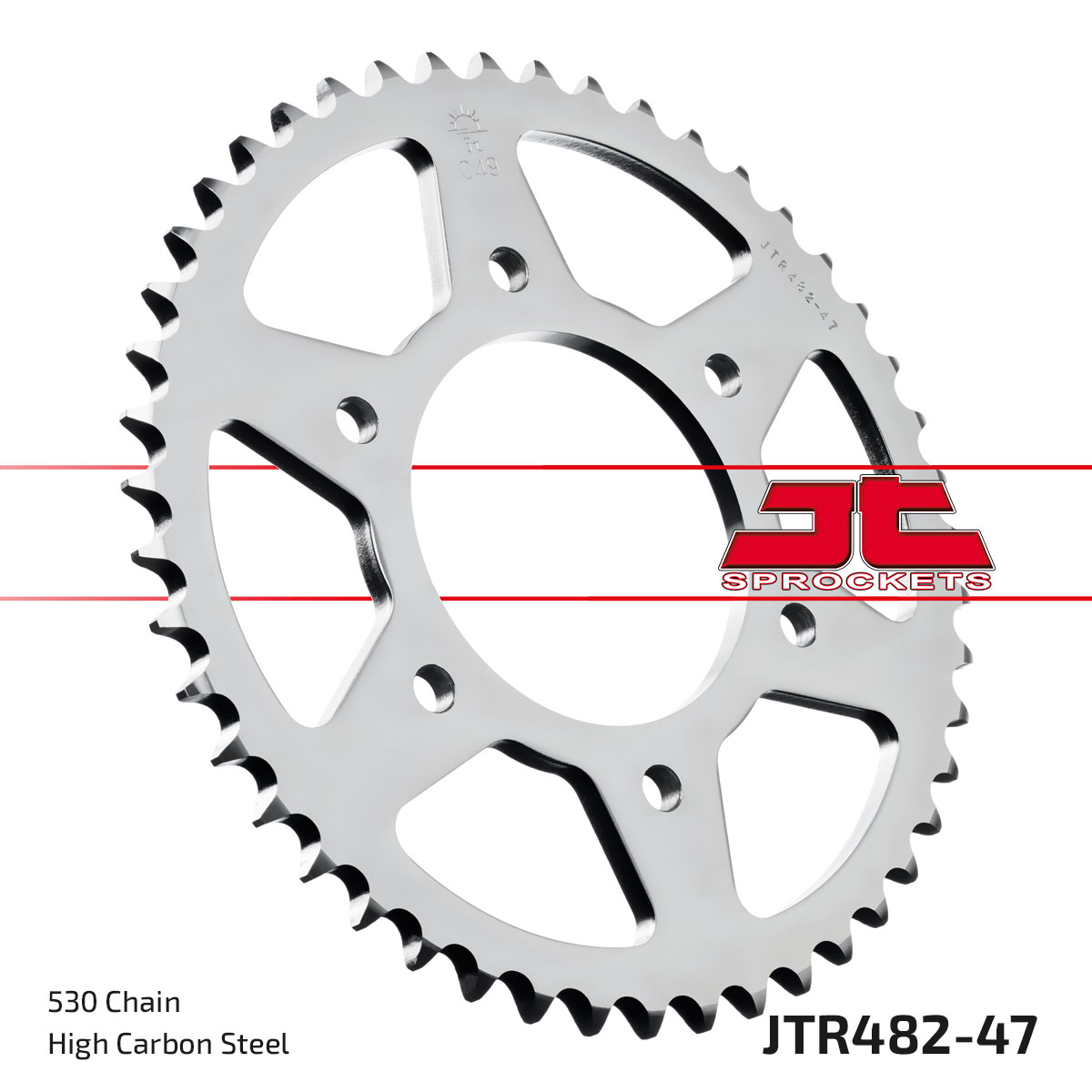 REAR SPROCKET JTR482.47 JT image 1