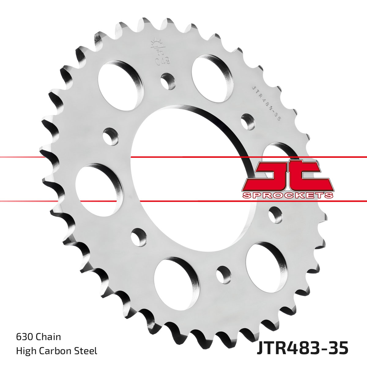 REAR SPROCKET JTR483.35 JT image 1
