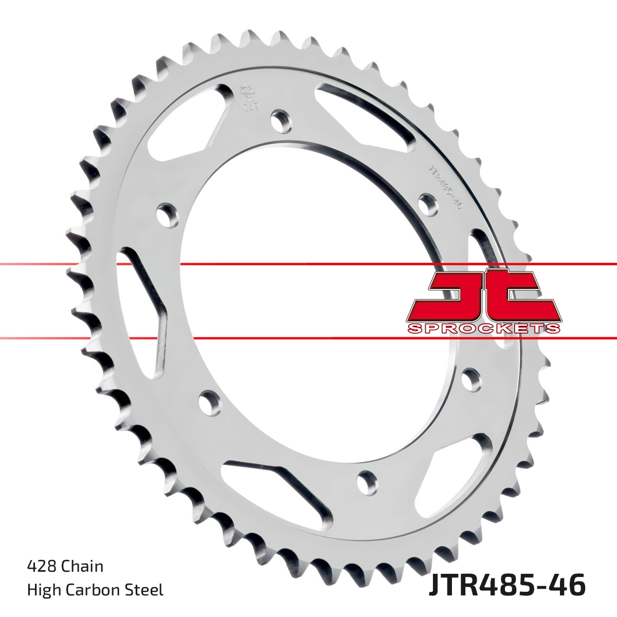 REAR SPROCKET JTR485.44 JT 428 image 1