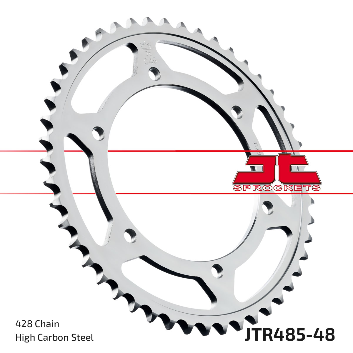 REAR SPROCKET JTR485.48 JT 428 image 1