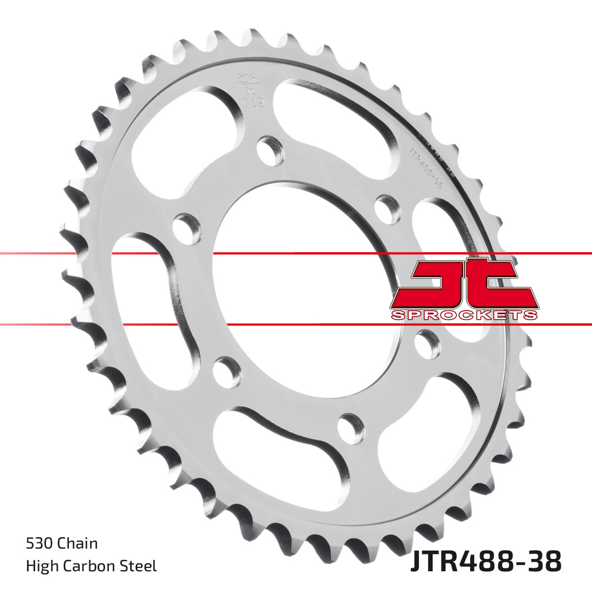 REAR SPROCKET JTR488.38 JT image 1