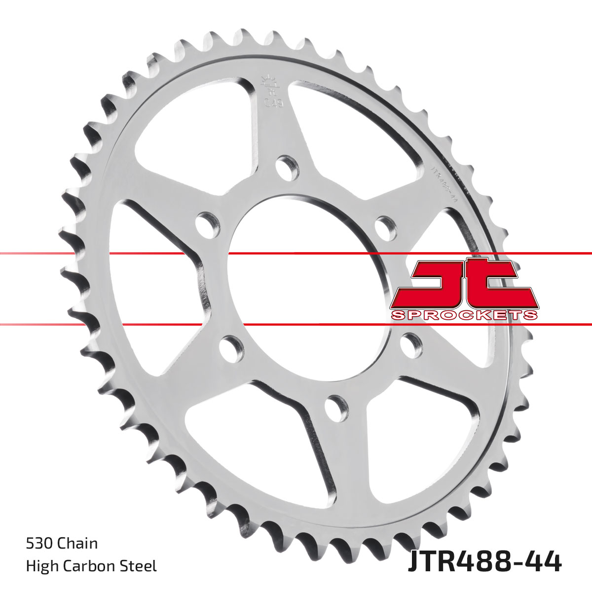 REAR SPROCKET JTR488.44 JT image 1