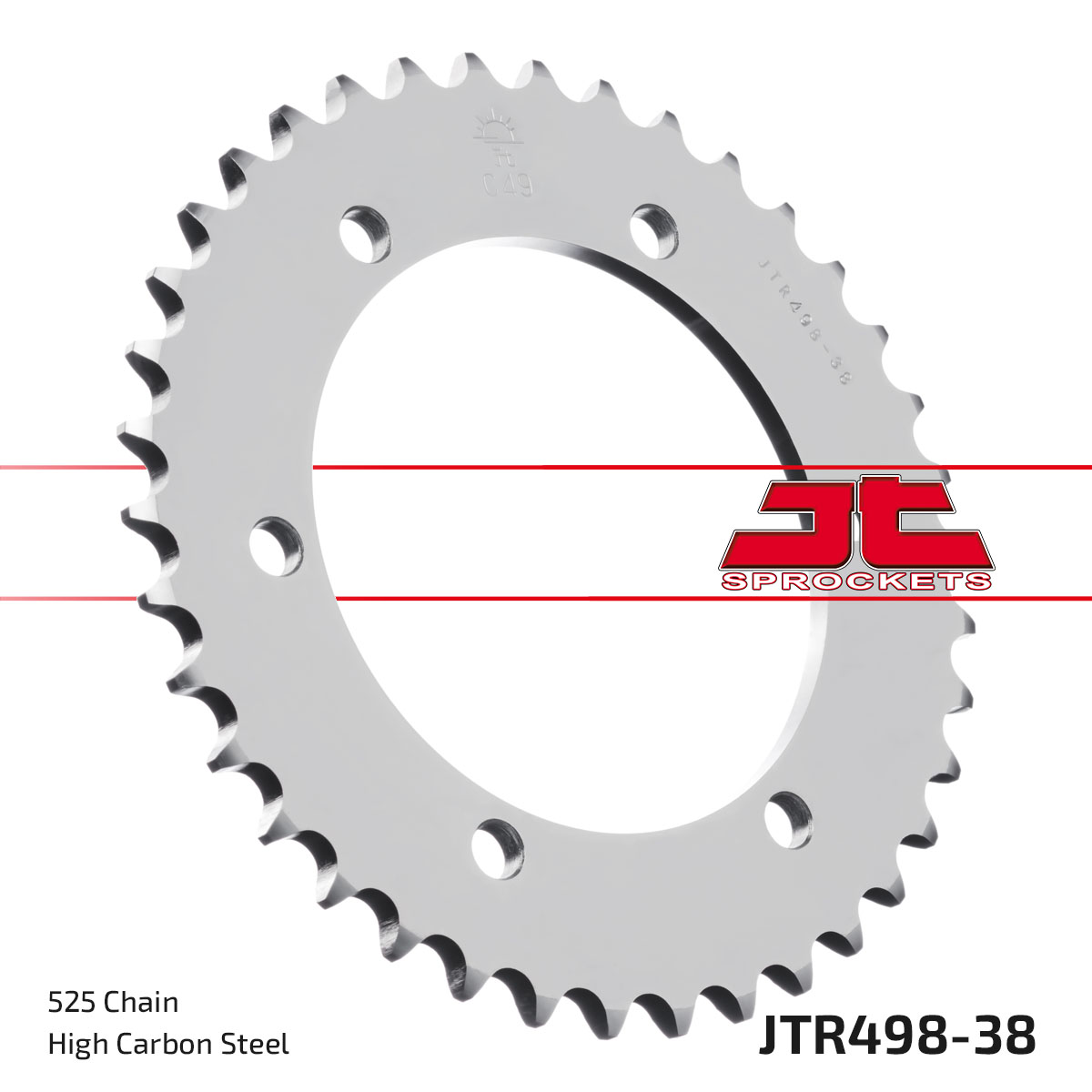REAR SPROCKET JTR498.38 JT image 1