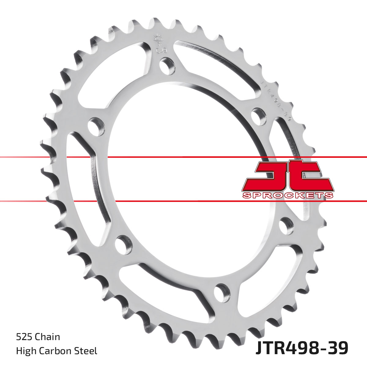 REAR SPROCKET JTR498.39 JT image 1