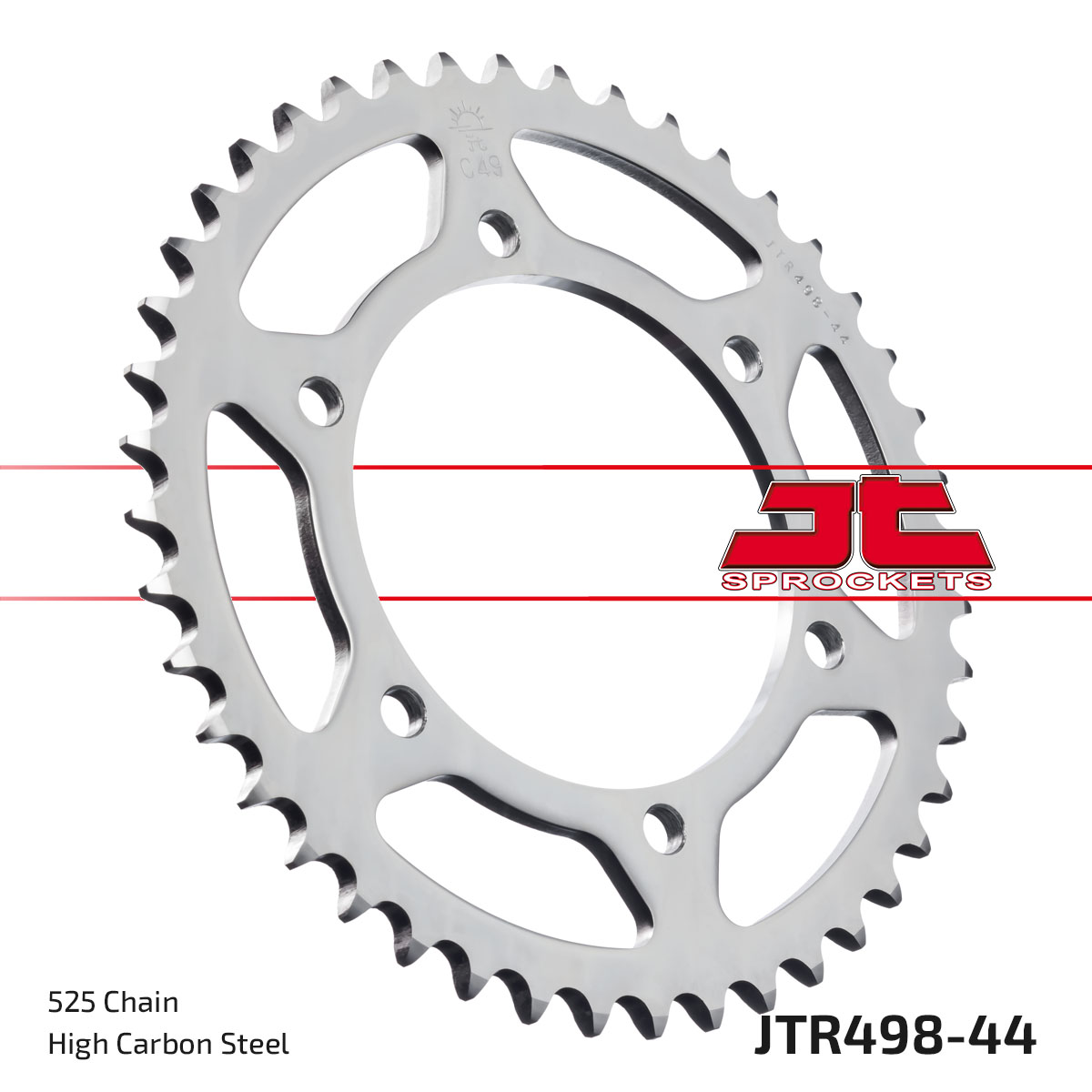 REAR SPROCKET JTR498.44 JT image 1