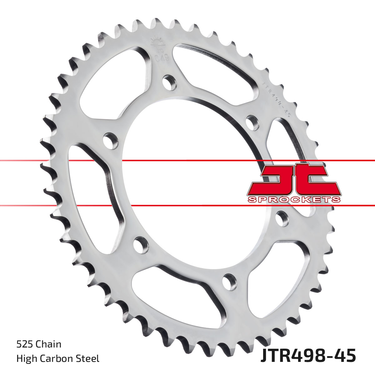 REAR SPROCKET JTR498.45 JT image 1