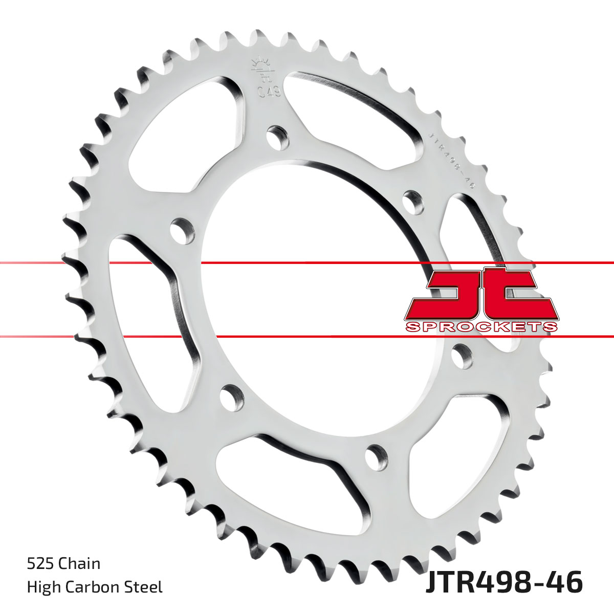 REAR SPROCKET JTR498.46 JT image 1