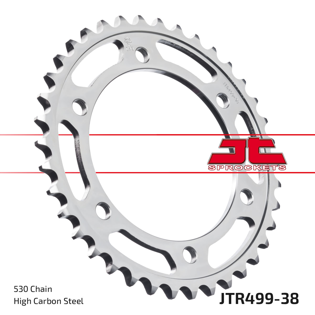 REAR SPROCKET JTR499.38 JT image 1