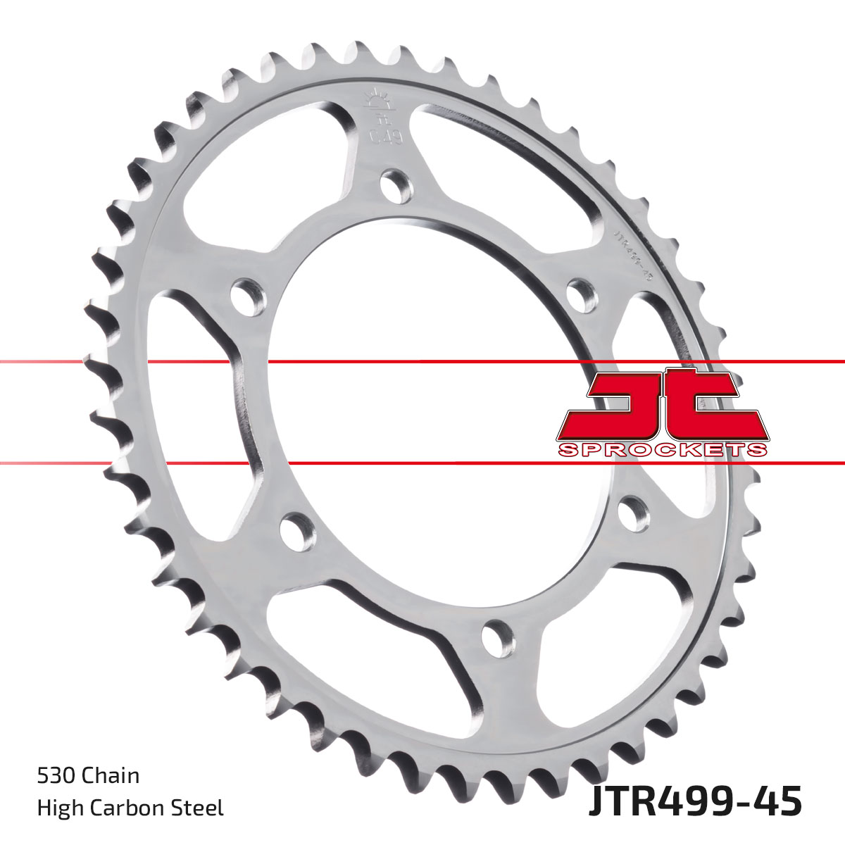 REAR SPROCKET JTR499.45 JT image 1